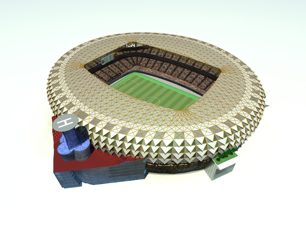 Estádio em Florianópolis